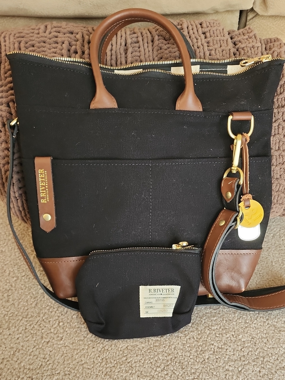 R. Riveter Otto Canvas Bag